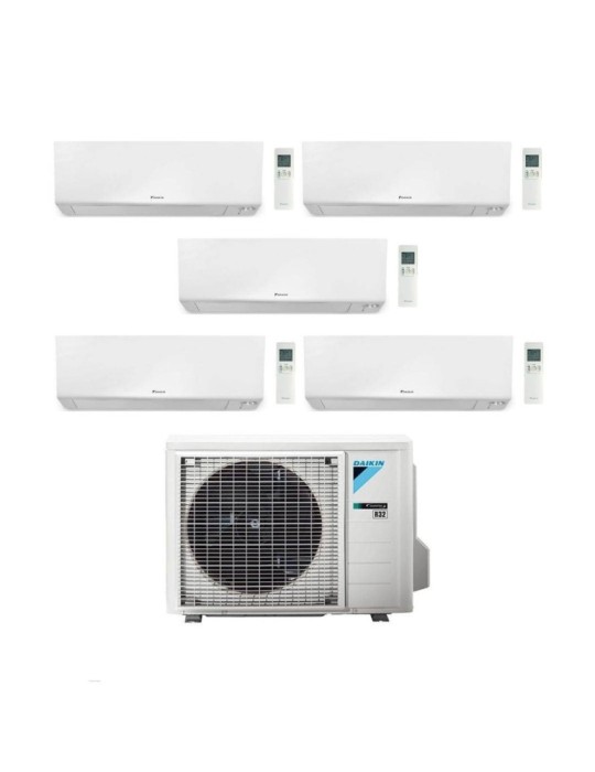 DAIKIN Climatizzatore Penta Split Bluevolution serie FTXM-R PERFERA  9+9+9+9+9 con 5MXM90A R-32 Wi-Fi Integrato