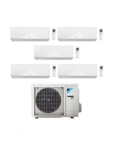 DAIKIN Climatizzatore Penta Split Bluevolution serie FTXM-R PERFERA  9+9+9+9+12 con 5MXM90A R-32 Wi-Fi Integrato