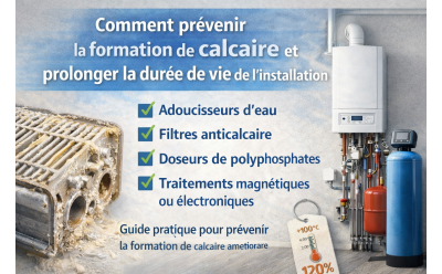 Comment prévenir la formation de calcaire et prolonger la durée de vie de l’installation