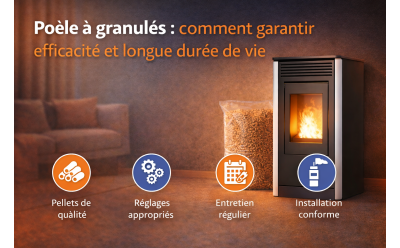Poêle à granulés : comment garantir efficacité et longue durée de vie