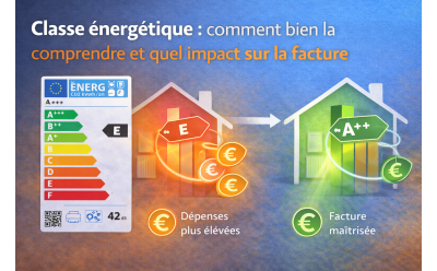 Classe énergétique : comment bien la comprendre et quel impact sur la facture