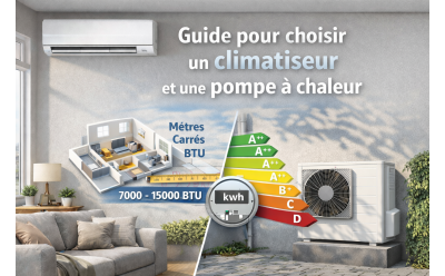 Guide pour choisir un climatiseur et une pompe à chaleur